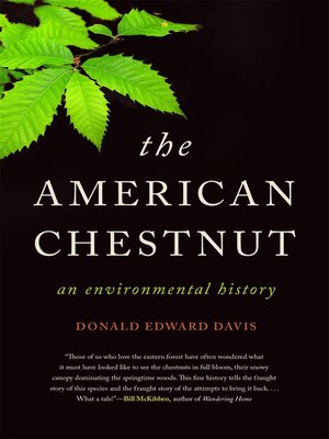 cover image of The American Chestnut